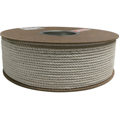 ユタカメイク 綿ロープドラム巻 4φ×200m PRC-8 1巻 370-8659（直送品）