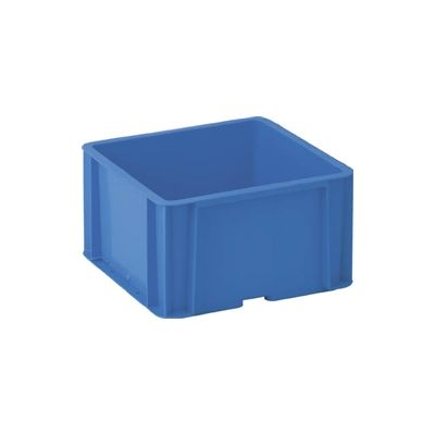 トラスコ中山 TRUSCO リサイクルコンテナTP型 17L ダークブルー TR-TP332 DB 1個 329-1162（直送品）