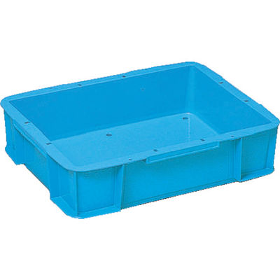 岐阜プラスチック工業 RISU ボックス型コンテナ 235981 ST型コンテナーSTー14C 青 ST-14C B 1個 504-2160（直送品）