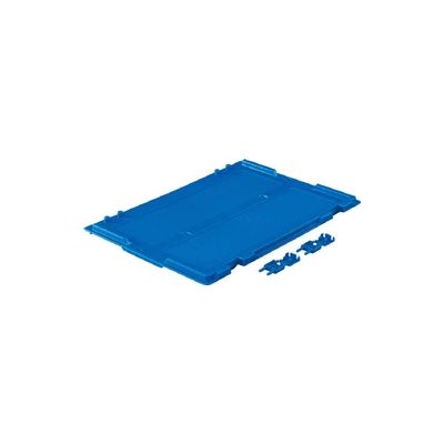 トラスコ中山 TRUSCO α折りたたみコンテナ用フタ オリコン TRーS20用 ダークブルー TR-S201F DB 1枚(1個)（直送品）