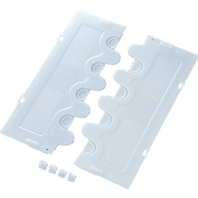 トラスコ中山 TRUSCO α折りたたみコンテナ50用2枚フタ 透明 CR-S502F TM 1セット 511-8875（直送品）