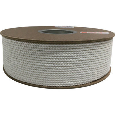 ユタカメイク ビニロンロープドラム巻 4φ×200m PRV-8 1巻 370-8993（直送品）