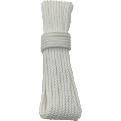 ユタカメイク ロープ ビニロンロープ3ッ打 4φ×10m A-51 1巻 367-4274（直送品）