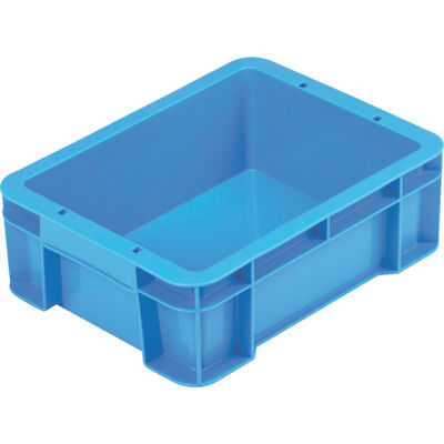 岐阜プラスチック工業 RISU ボックス型コンテナ 552095 B型プラテナーBー10 青 B-10 B 1個 505-0758（直送品）