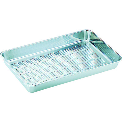 赤川器物製作所 スギコ ステンレス水切バット 6枚取 332×475×48 WC-6 1枚 500-6791（直送品）