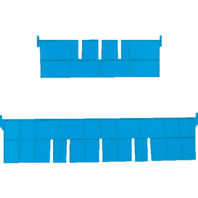 DICプラスチック DIC F型コンテナFー4用長手仕切板:365×42 黄 F-4L Y 1枚 501-1477（直送品）