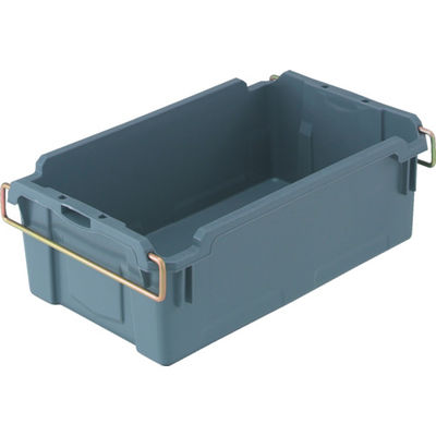 トラスコ中山 TRUSCO ネスティングコンテナ 31.1L グレー TK-37-GY 1個 299-7746（直送品）