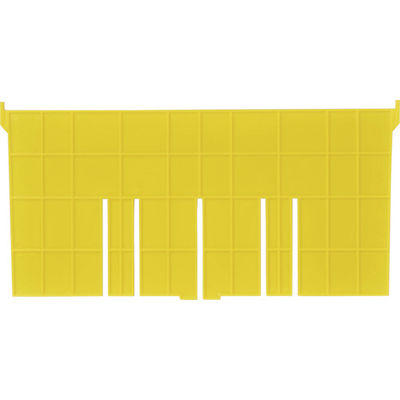 DICプラスチック DIC F型コンテナFー17用長手用仕切板 外寸:365×183 黄 F-17L Y 1枚 501-1809（直送品）