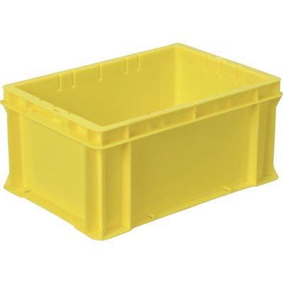 DICプラスチック DIC F型コンテナFー17 外寸:W424×D291×H197.5 黄 F-17 Y 1個 501-1698（直送品）