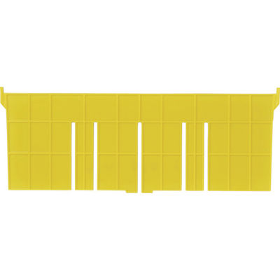 DICプラスチック DIC F型コンテナFー12用長手用仕切板 外寸:365×136 黄 F-12L Y 1枚 501-1558（直送品）
