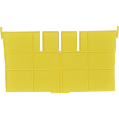 DICプラスチック DIC F型コンテナFー12用短手用仕切板 外寸:243×136 黄 F-12S Y 1枚 501-1531（直送品）