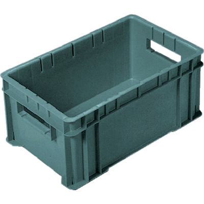 三菱ケミカル ヒシ S型コンテナ有効内寸407×242×185mm グレー S-17 GY 1個 503-6348（直送品）