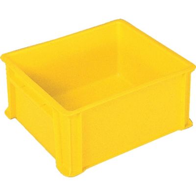 三菱ケミカル ヒシ S型コンテナ有効内寸327×287×152mm 黄 S-15 Y 1個 508-0720（直送品）