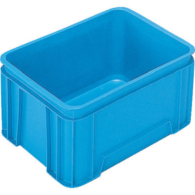三菱ケミカル ヒシ S型コンテナ W569×D409×H303 青 S-52 B 1個 504-6858（直送品）