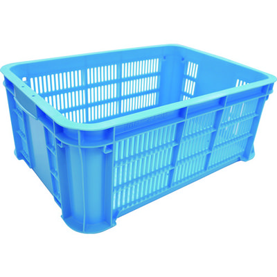岐阜プラスチック工業 RISU MB型メッシュコンテナー 369778 MBー215B 青 B 1個 303-9129（直送品）
