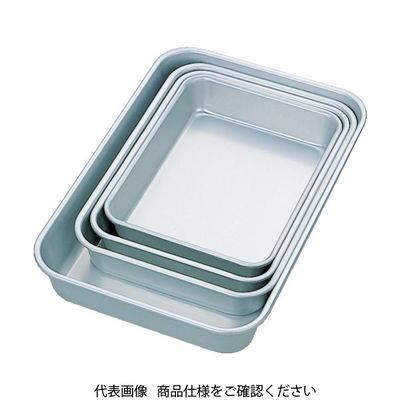 スギコ産業 スギコ アルミ深バット 大 420×301×66mm AL-FBL 1枚(1個) 280-9648（直送品）