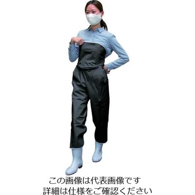 イノベックス ワンタッチエプロンA型ネイビー(カウボーイスタイル) OTAN1 1枚 352-9983（直送品）