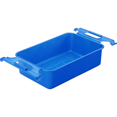 トラスコ中山 TRUSCO 取手付パーツBOX 有効内寸360X245X118 青 M-5 B 1個 507-2263（直送品）