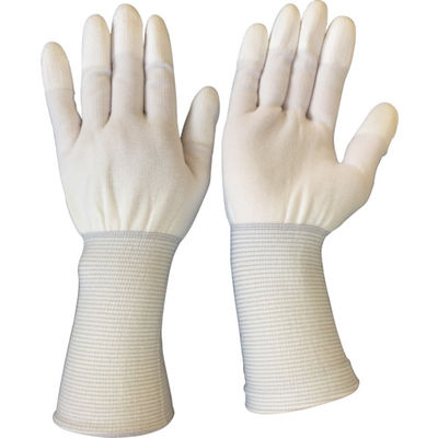 ブラストン BLASTON PU指先コート手袋(ロング) (10双入) BSC-16B-L 1袋(10双) 303-4500（直送品）