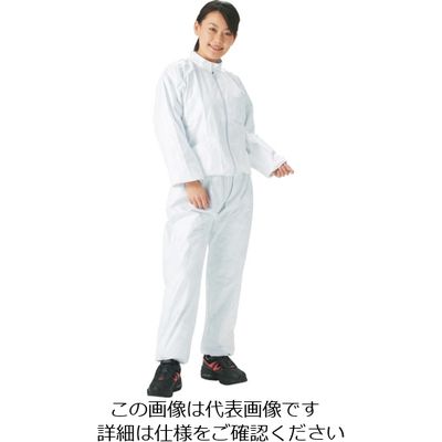 トラスコ中山 TRUSCO タイベック製作業服 立て襟ツーピース L DPM-502 1着 124-0170（直送品）