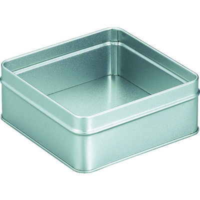 トラスコ中山 TRUSCO 角缶 有効内寸116X116X45 TKC-126D 1個(1缶) 352-6399（直送品）