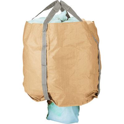 トラスコ中山 TRUSCO コンテナバック2型 外径1100mmX高さ1060mm 排出口あり TFC-2R 1枚(1個) 255-1098（直送品）