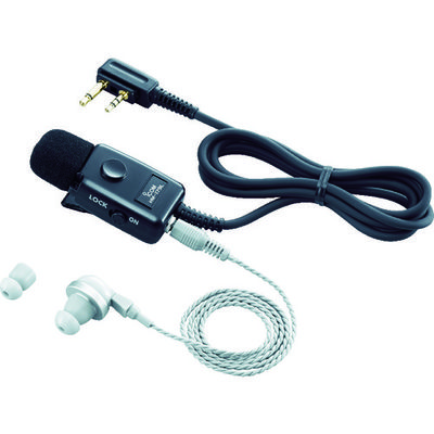 アイコム イヤホンマイク HM-179L 1個 336-8467（直送品）