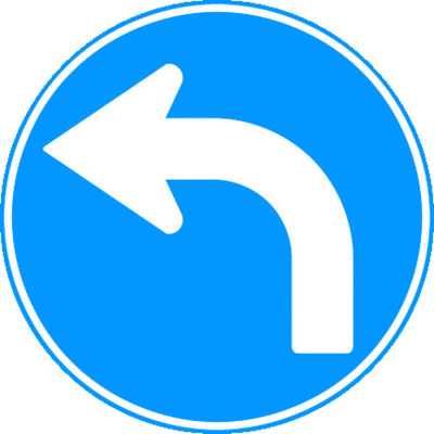 トーグ安全工業 トーグ メラミン標識「B指定方向外禁止」 ARR-311-B 1枚 354-2734（直送品）