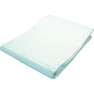 ユタカメイク 白防炎シートコンパクト 1.8m×3.6m B-401 1枚 367-5114（直送品）