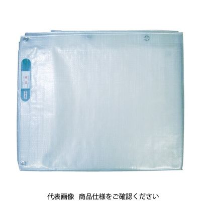 萩原工業 萩原 ターピー 透光防炎シート 半透明 1.8m×5.4m TOBS1854 1枚 360-5671（直送品）