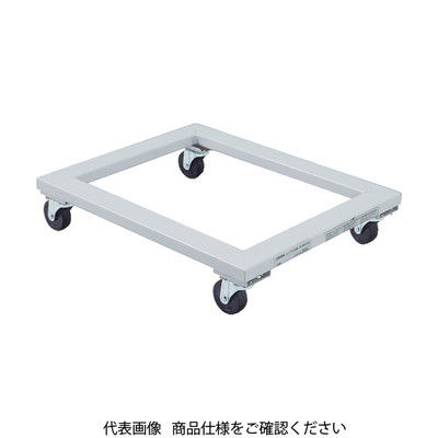 トラスコ中山 TRUSCO 平台車 750X400 ゴム車 D-3TG 1台 510-4921（直送品）