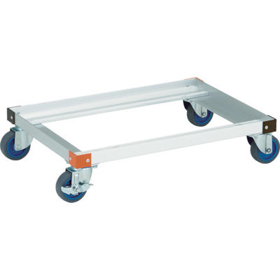 トラスコ中山 TRUSCO コンテナ台車 アルミカート 内寸660×450 エアーキャスター TALC-75G-ALG 1台（直送品）