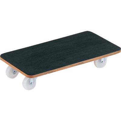 トラスコ中山 TRUSCO 合板平台車プティカルゴ 600X300 ゴム張り ナイロン車 PCG-3060 1台(1セット)（直送品）