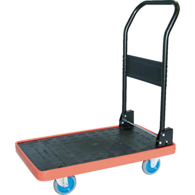 トラスコ中山 TRUSCO MKP樹脂製台車 折りたたみ式 716X436 エアキャスター付 MKP-151AC 1台 361-6037（直送品）