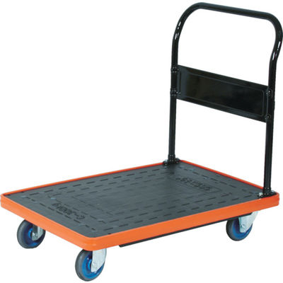 トラスコ中山 TRUSCO MKP樹脂製台車 固定式 906X616 エアキャスター付 MKP-302AC 1台 361-6096（直送品）