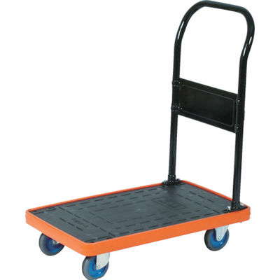 トラスコ中山 TRUSCO MKP樹脂製台車 固定式 716X436 エアキャスター付 MKP-158AC 1台 361-6053（直送品）