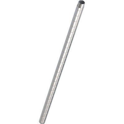 トラスコ中山 TRUSCO ステンレス製メッシュラック用継ぎ足し支柱 L614 SES-600J 1本(1個) 256-5153（直送品）