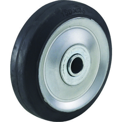 トラスコ中山 TRUSCO 二輪運搬車用車輪 Φ150ゴム車輪 1011用 P150G 1個 303-3830（直送品）
