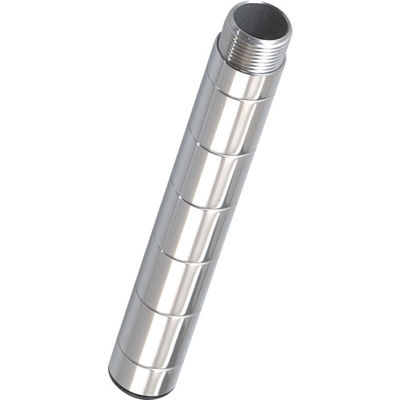 トラスコ中山 TRUSCO ステンレス製メッシュラック用継ぎ足し支柱 L157 SES-150J 1本(1個) 256-5129（直送品）