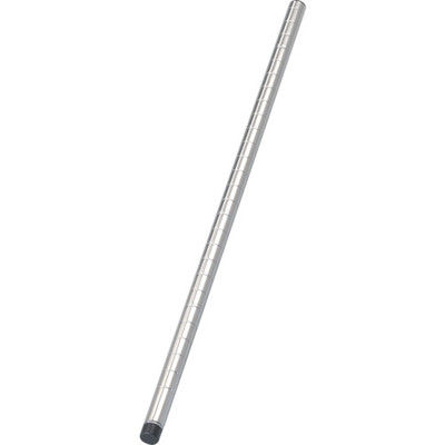 トラスコ中山 TRUSCO ステンレス製メッシュラック用支柱 H745 SES-720N 1本(1個) 256-4971（直送品）