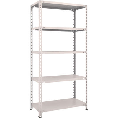 トラスコ中山 TRUSCO スチールラック 軽量棚開放型 W875XD450XH1800 5段 ネオグレー 63X-15 NG 1台(1個)（直送品）
