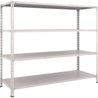 TRUSCO スチールラック 軽量棚開放型 W1800XD600XH1500 4段 ネオグレー 56W-14 NG 1台(1個)（直送品）