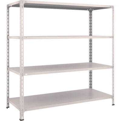 TRUSCO スチールラック 軽量棚開放型 W1500XD600XH1500 4段 ネオグレー 55W-14 NG 1台(1個)（直送品）