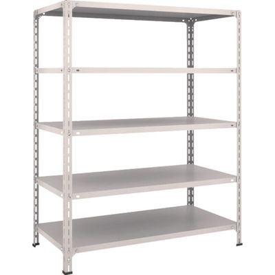 TRUSCO スチールラック 軽量棚開放型 W1200XD600XH1500 5段 ネオグレー 54W-15 NG 1台(1個)（直送品）