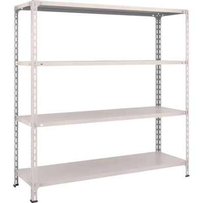 TRUSCO スチールラック 軽量棚開放型 W1500XD450XH1500 4段 ネオグレー 55X-14 NG 1台(1個)（直送品）