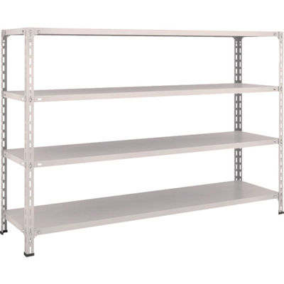 TRUSCO スチールラック 軽量棚開放型 W1800XD450XH1200 4段 ネオグレー 46X-14 NG 1台(1個)（直送品）