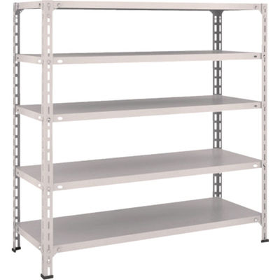 TRUSCO スチールラック 軽量棚開放型 W1200XD450XH1200 5段 ネオグレー 44X-15 NG 1台(1個)（直送品）
