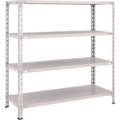 TRUSCO スチールラック 軽量棚開放型 W1200XD450XH1200 4段 ネオグレー 44X-14 NG 1台(1個)（直送品）