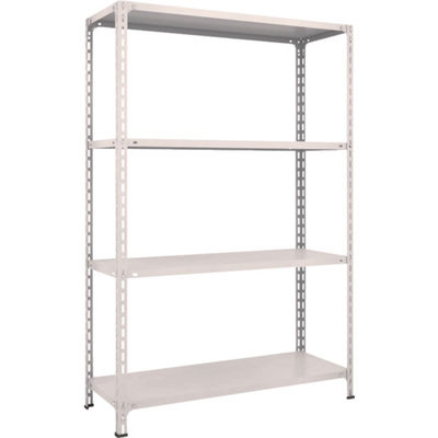 TRUSCO スチールラック 軽量棚開放型 W1200XD450XH1800 4段 ネオグレー 64X-14 NG 1台(1個)（直送品）
