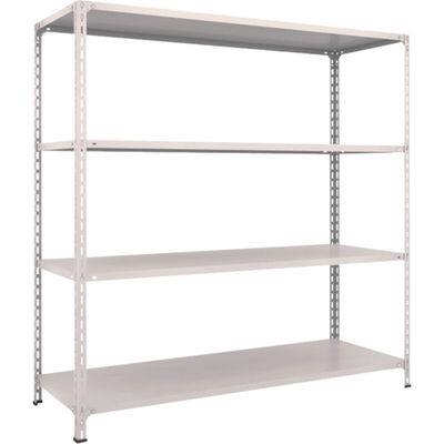 TRUSCO スチールラック 軽量棚開放型 W1800XD600XH1800 4段 ネオグレー 66W-14 NG 1台(1個)（直送品）